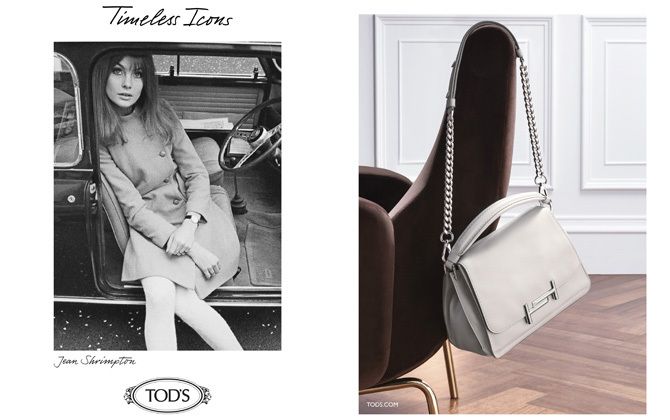 TOD'S 2016/17秋冬広告キャンペーンに選ばれたジーン。