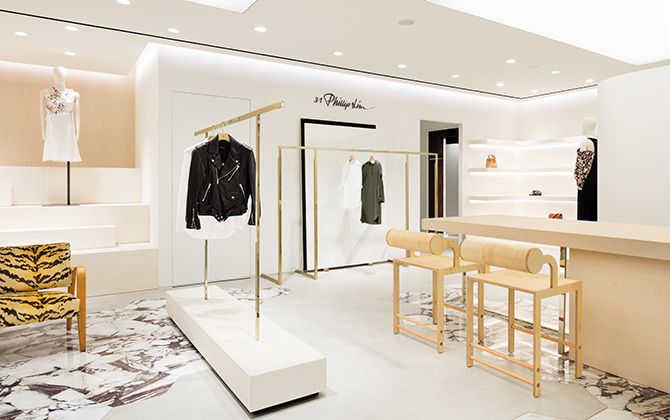 3.1 フィリップ リム(3.1 Phillip Lim)のGINZA SIX(銀座シックス)店内観