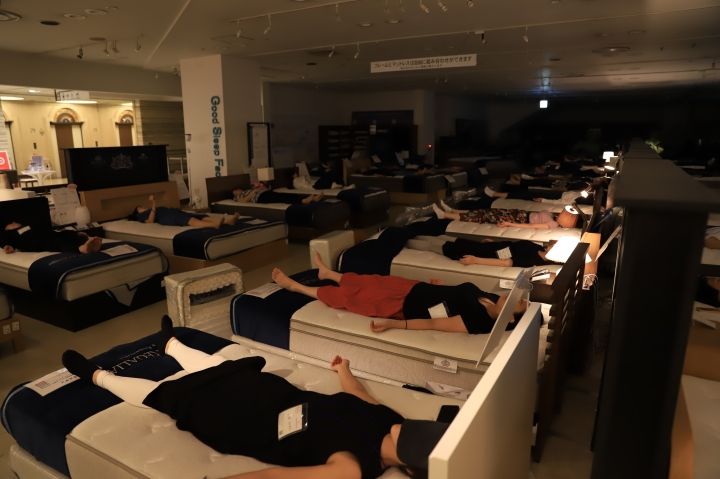 誰一人残さず、ぐっすりとお休みになっています…。気持ち良さそうな寝息がただただ漏れ聞こえる、幸せな空間。