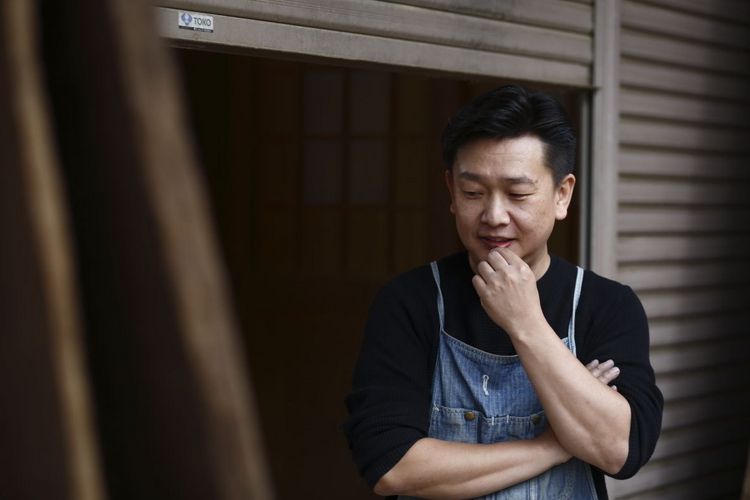 「shimoo」の作品を手掛ける職人、下尾さん
