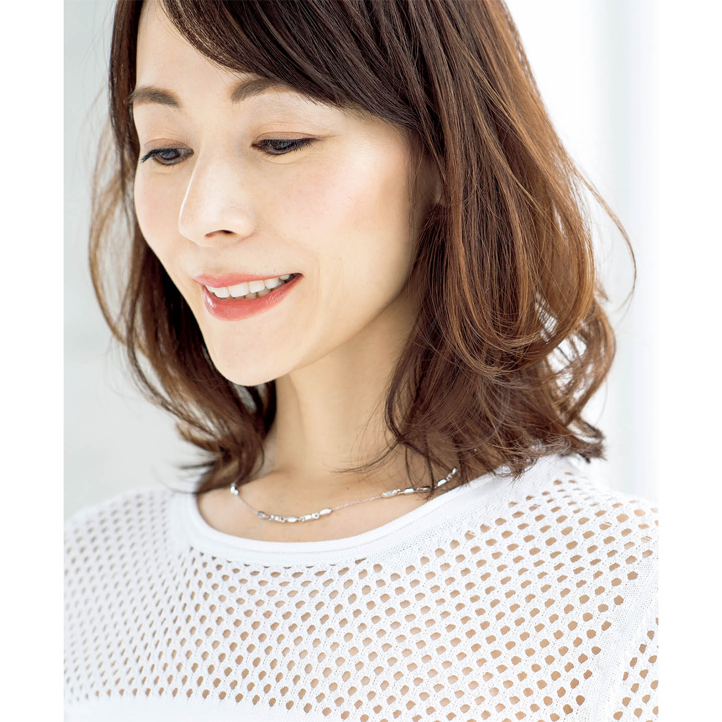 40代 髪型_5,ミディアムヘア_5,ボブ_5
