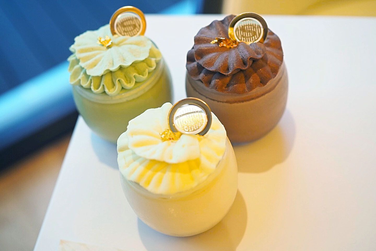 自由が丘限定プリン「クレームショコラ」は各¥550(税抜)