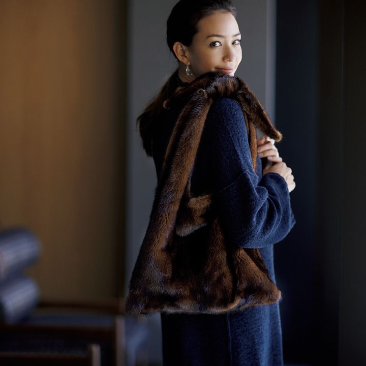【38】シモネッタ・ラヴィツアの「ミンクファーバッグ」