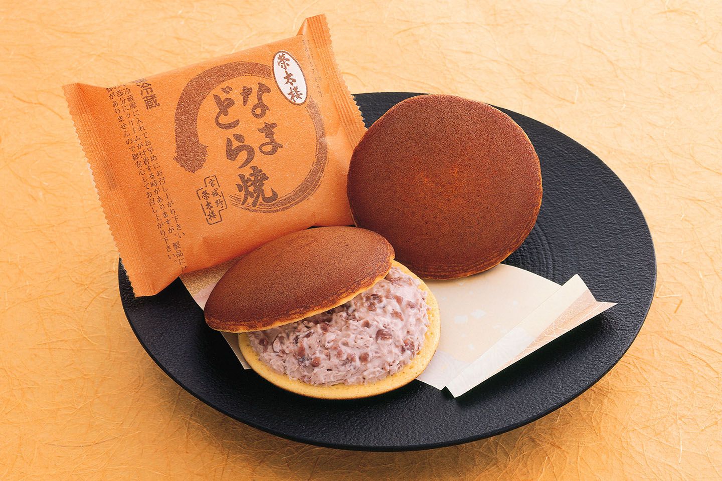 菓匠 榮太楼「なまどら焼」小豆5個入¥972(税込)