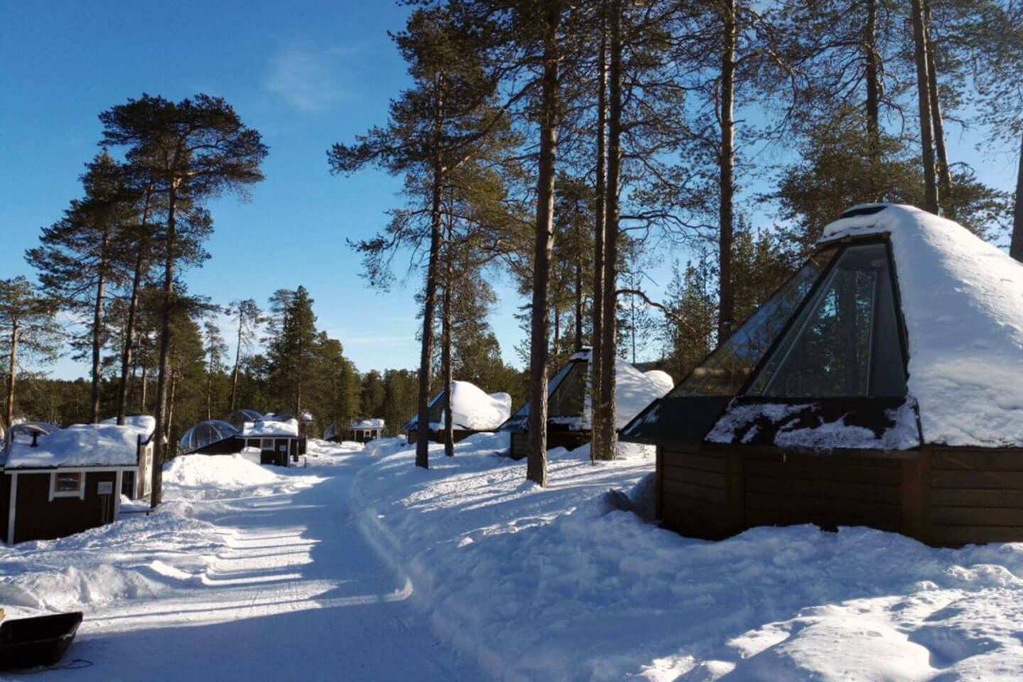 新しく雪小屋をイメージしたオーロラ・コタというお部屋も登場
