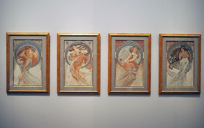 国立新美術館「ミュシャ展」より