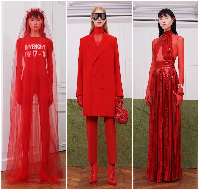 GIVENCHEY 2017AWコレクション