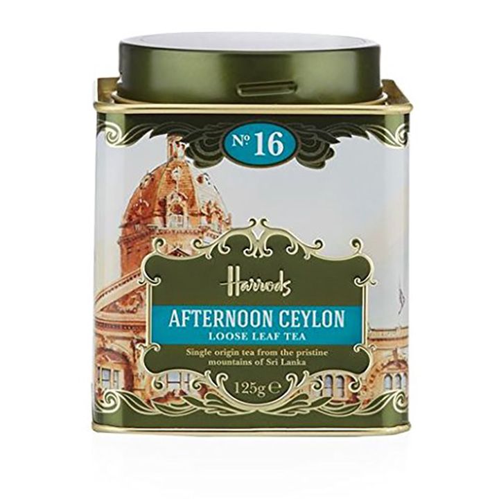 「英国 Harrods (ハロッズ) No.16 アフタヌーン・セイロン 紅茶 125g 缶」値段 ¥3,619