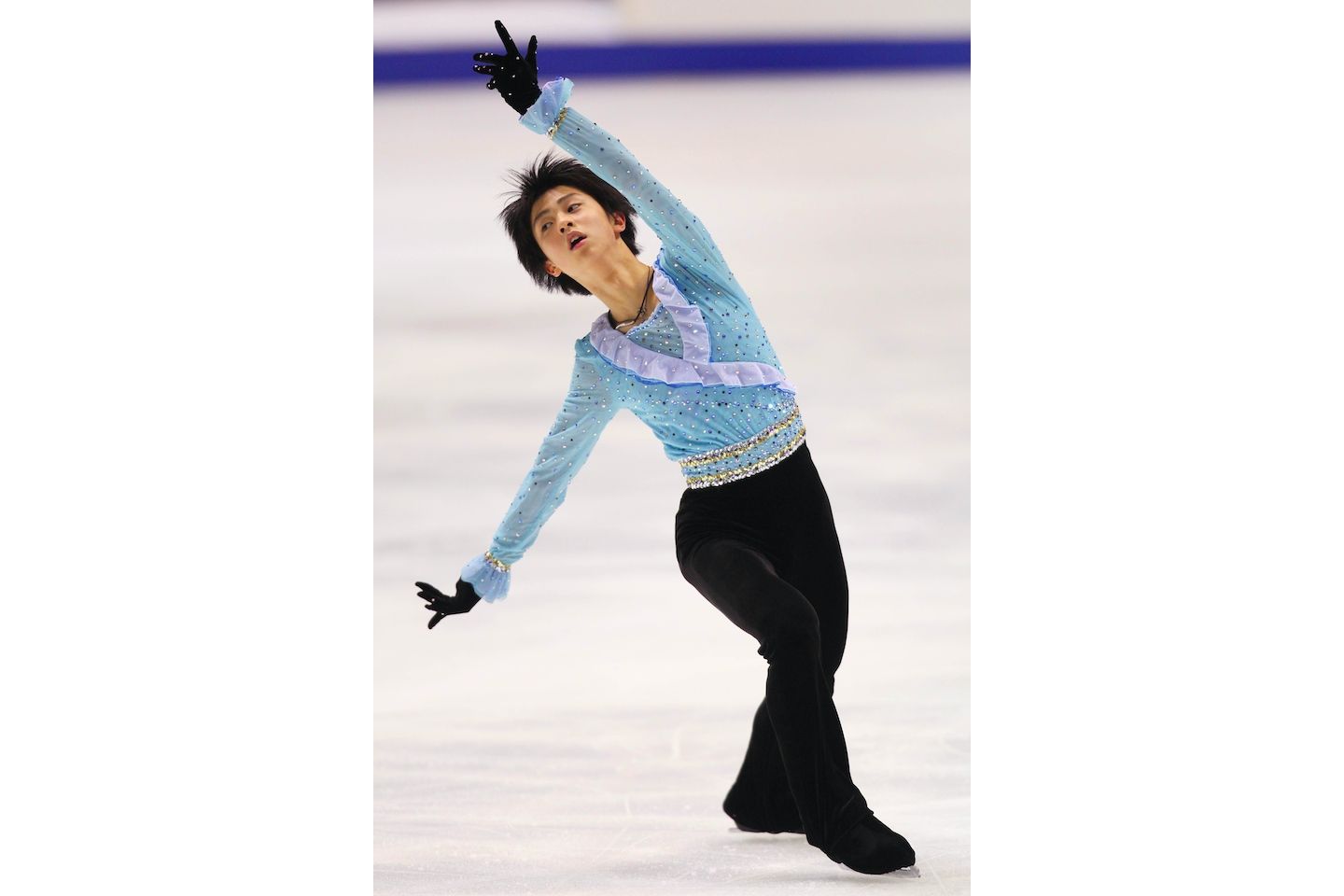 2009年全日本選手権 フリー『パガニーニの主題による狂詩曲』写真:アフロスポーツ