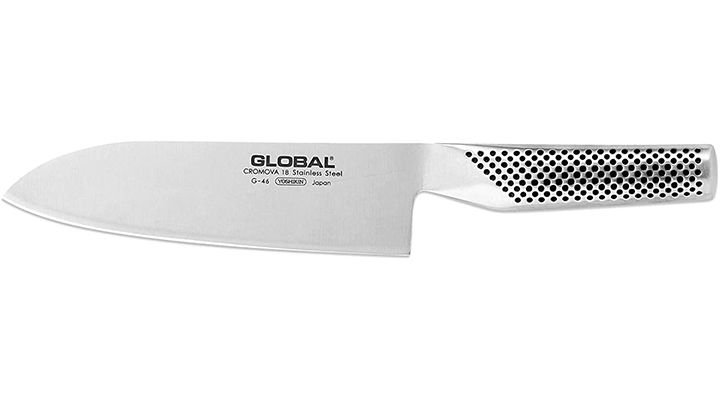 「GLOBAL グローバル 三徳 刃渡り 18cm G-46」(吉田金属工業)