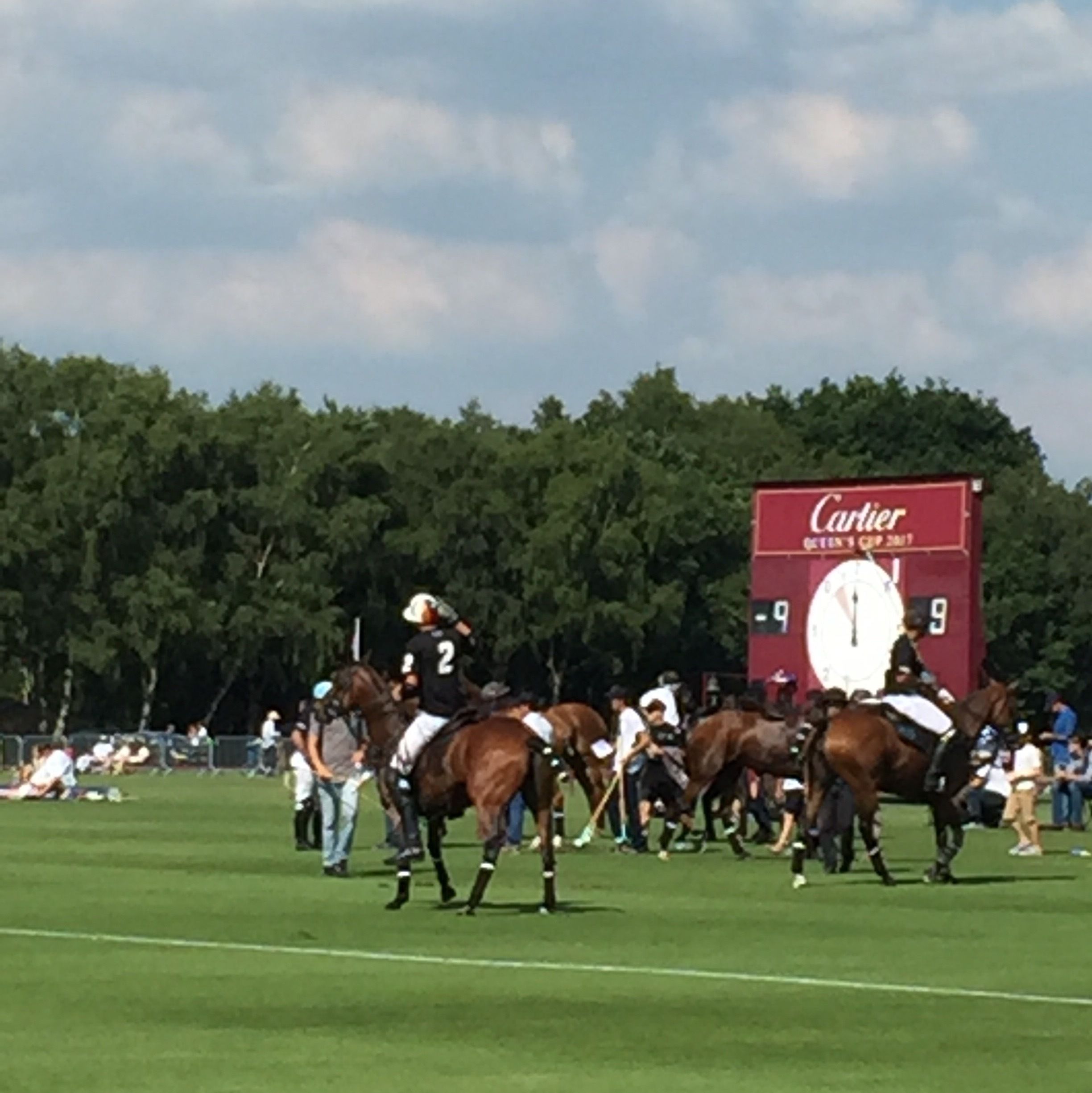今年は6月18日に開催された、Cartier Queen's Cupの決勝戦。ポロ競技もまたもっとも英国的なスポーツのひとつだ。