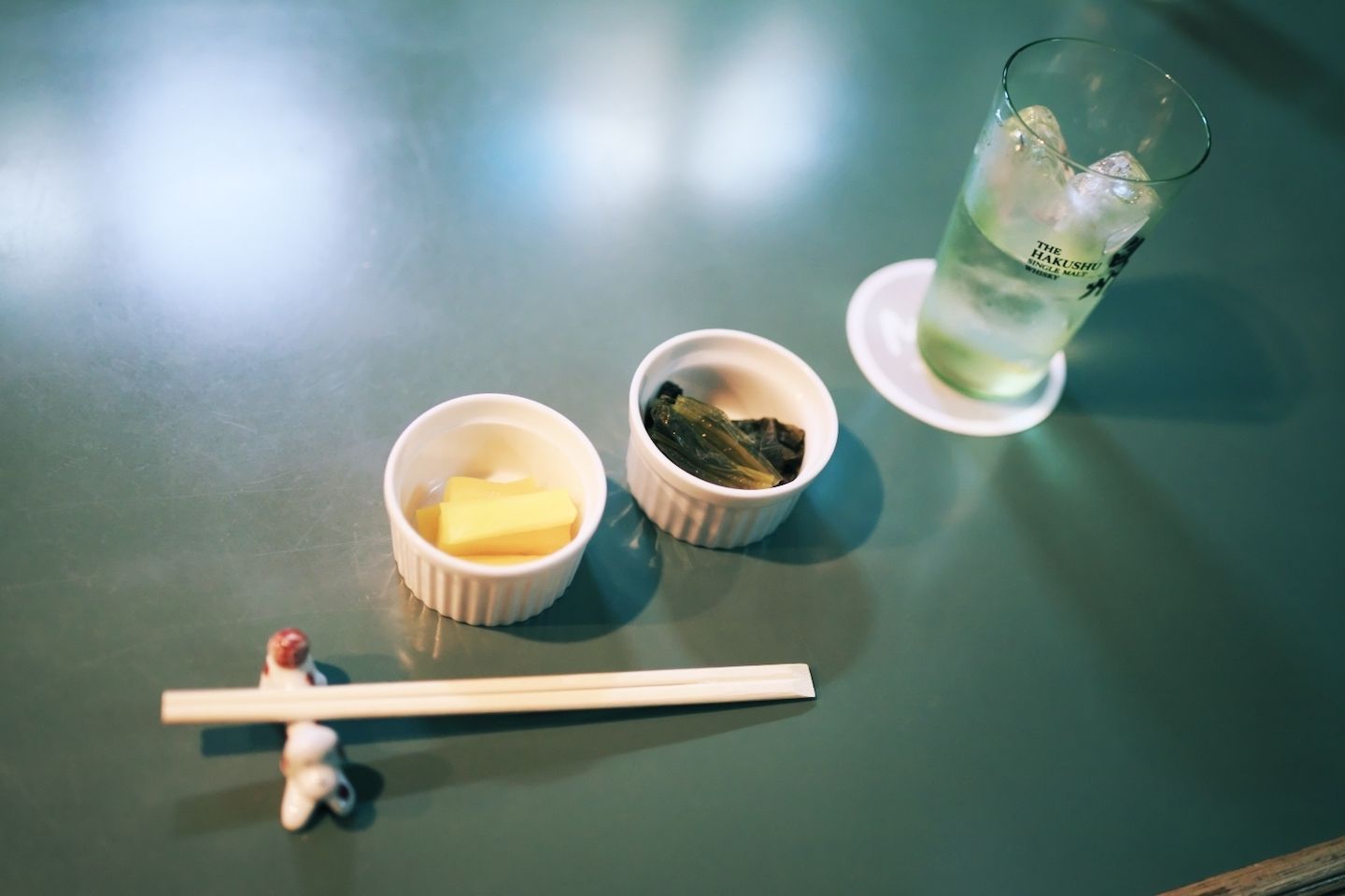 本場の高菜漬けは辛味もなく、あっさりしている