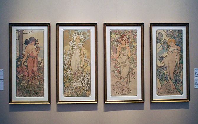 国立新美術館「ミュシャ展」より