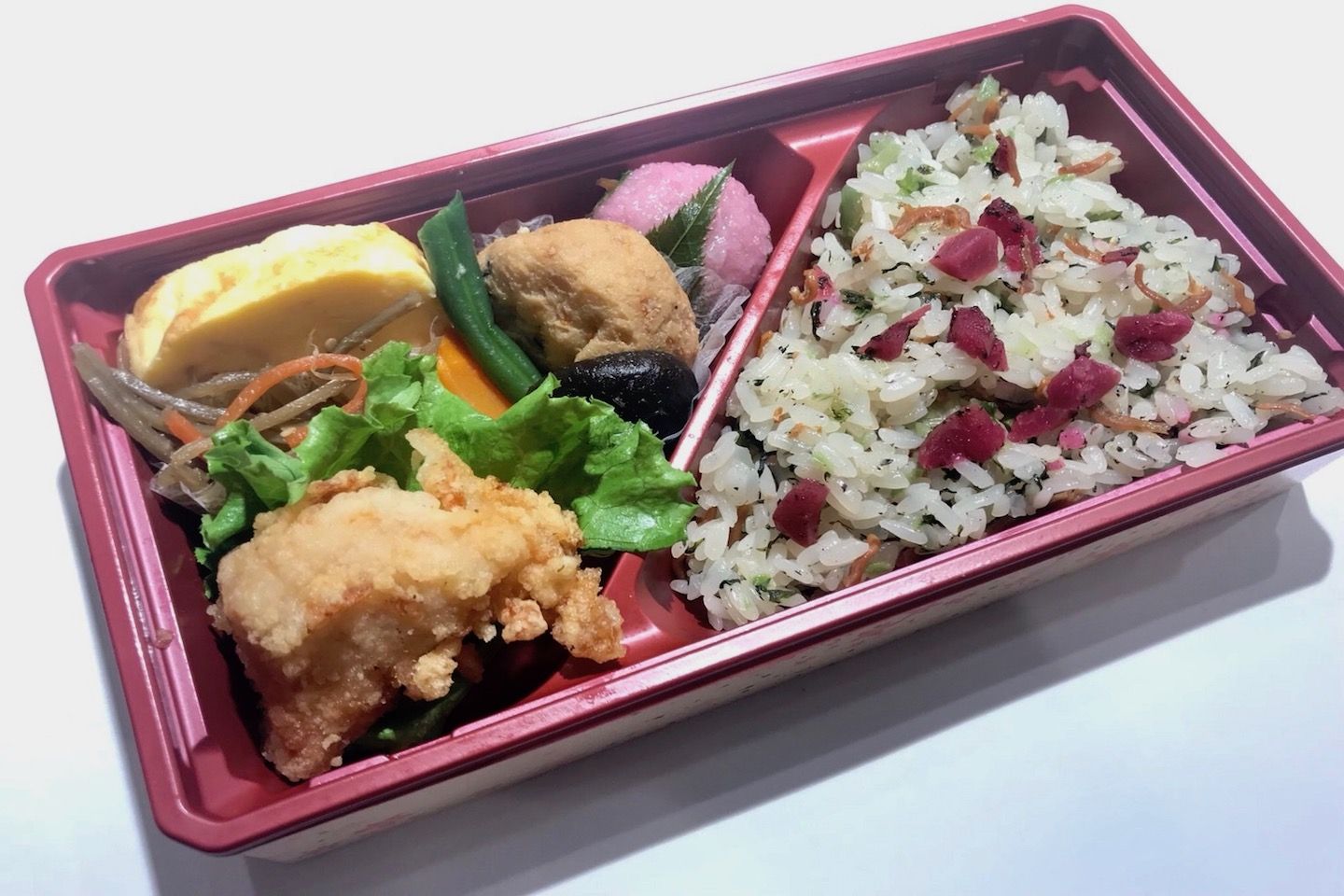 梅じゃこおこわ御膳(598円/パック)