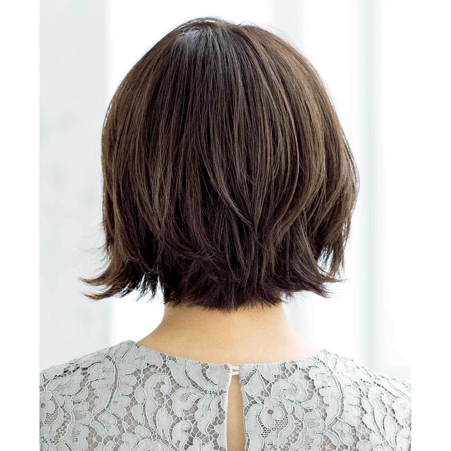 40代 髪型_4,ミディアムヘア_4,ボブ_4