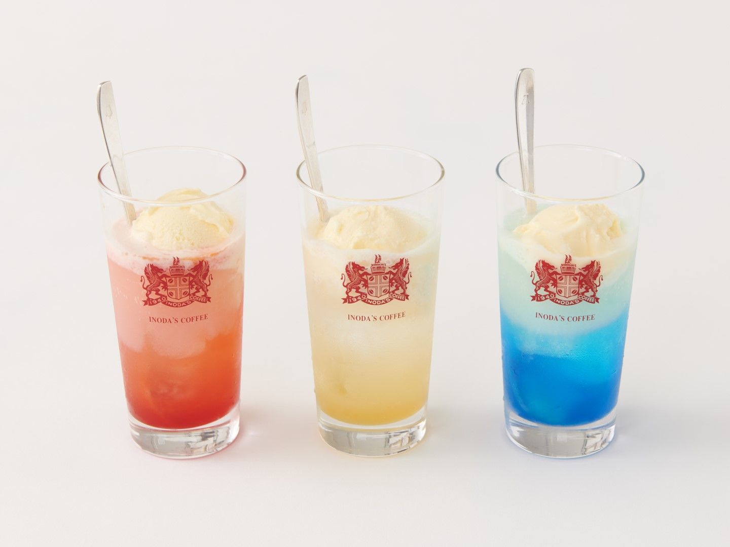 イノダコーヒ クリームソーダ3種の画像