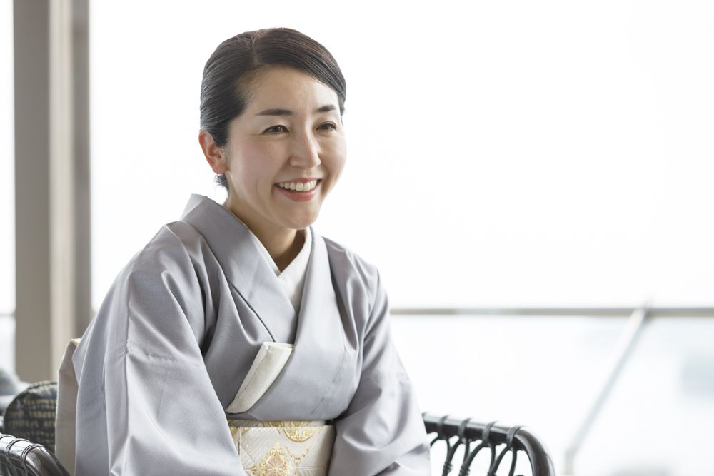 加賀屋の若女将・小田絵里香さん