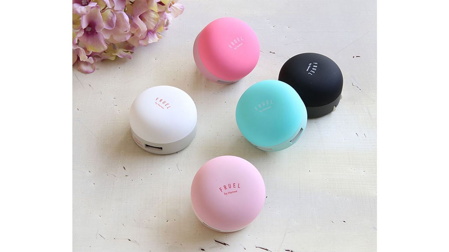 「FRUEL フルーエル 2ポートUSB-AC充電器」