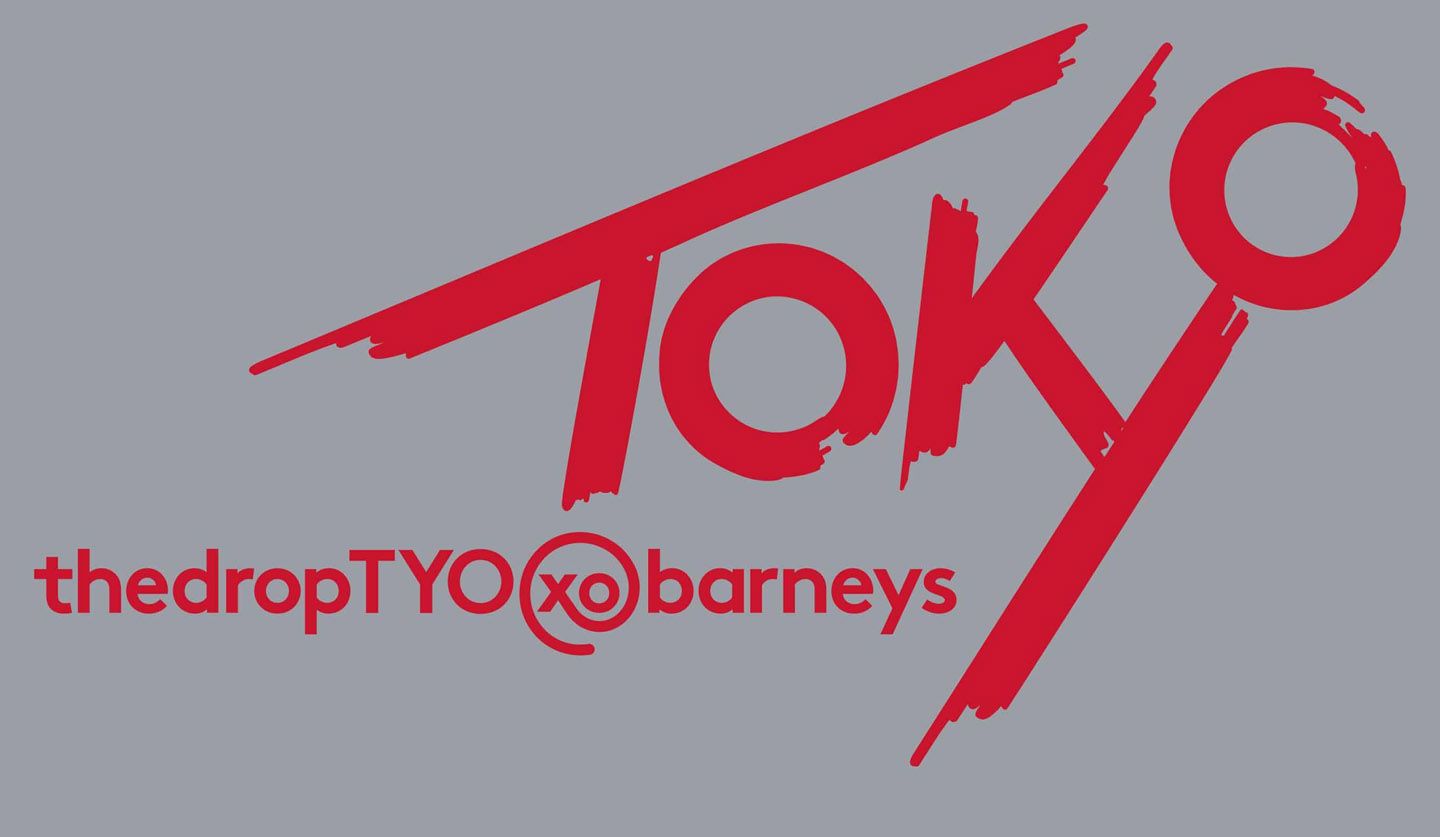 「thedropTYO@barneys」のロゴ