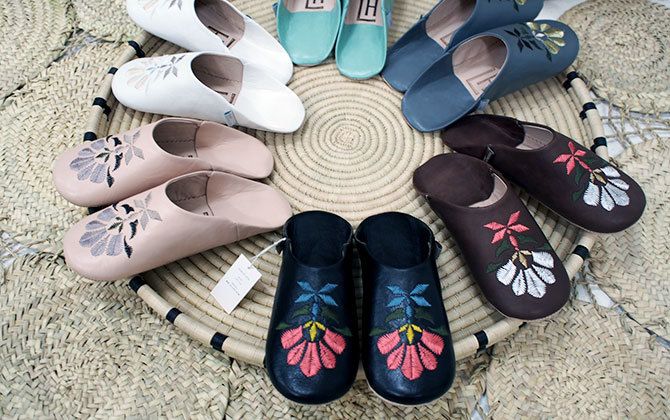 オリジナルのバブーシュは6000円のお値打ち品