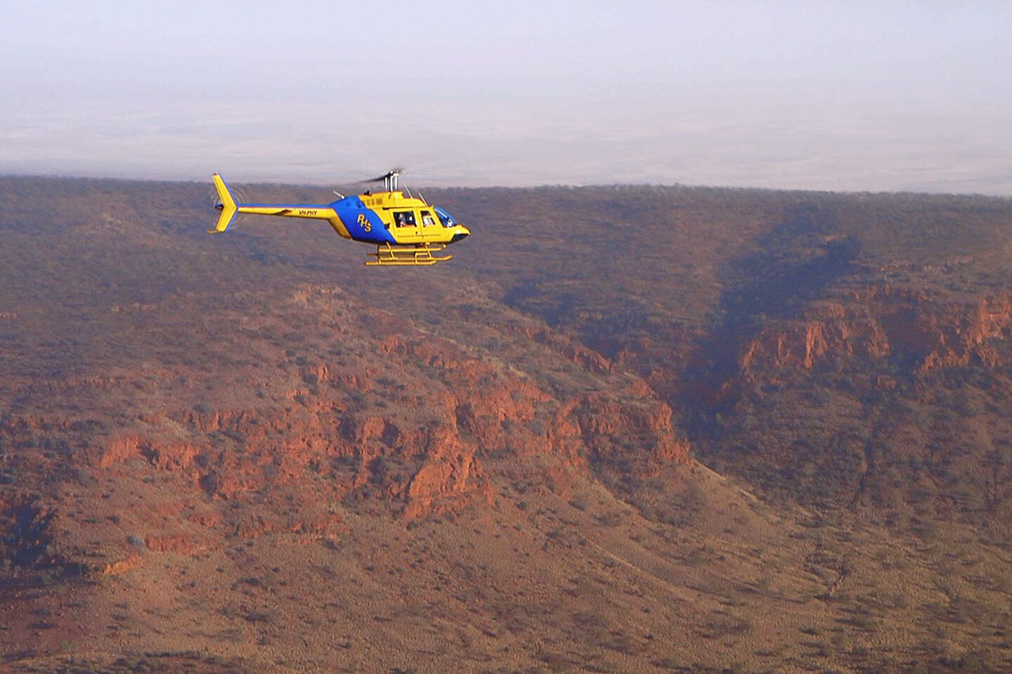 パノラマのように広がる雄大な景色をひとりじめ! ©Tourism Australia