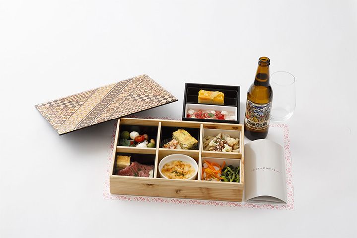 JR東日本「伊豆クレイル」では、季節ごとに異なるメニューを展開