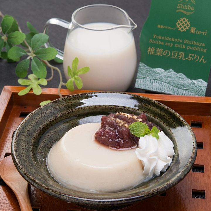 「椎葉の豆乳ぷりん セット」(菓te-ri・宮崎県)