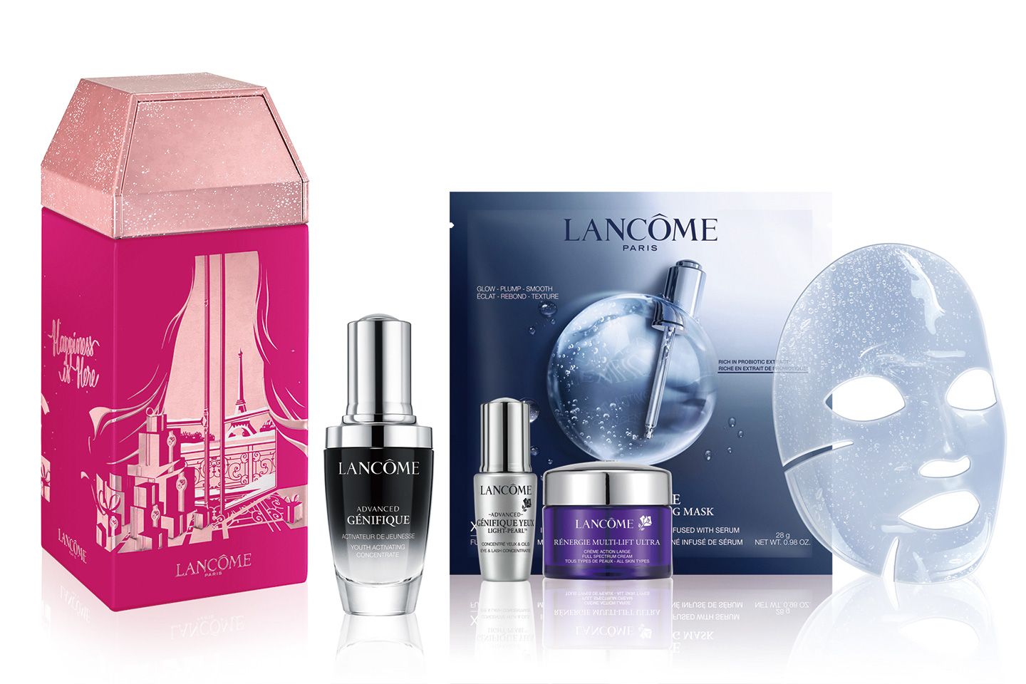 ランコム ジェニフィック キット 30ml ¥10,000・50ml ¥14,000・DC¥10,000(2019年10月18日限定発売)
