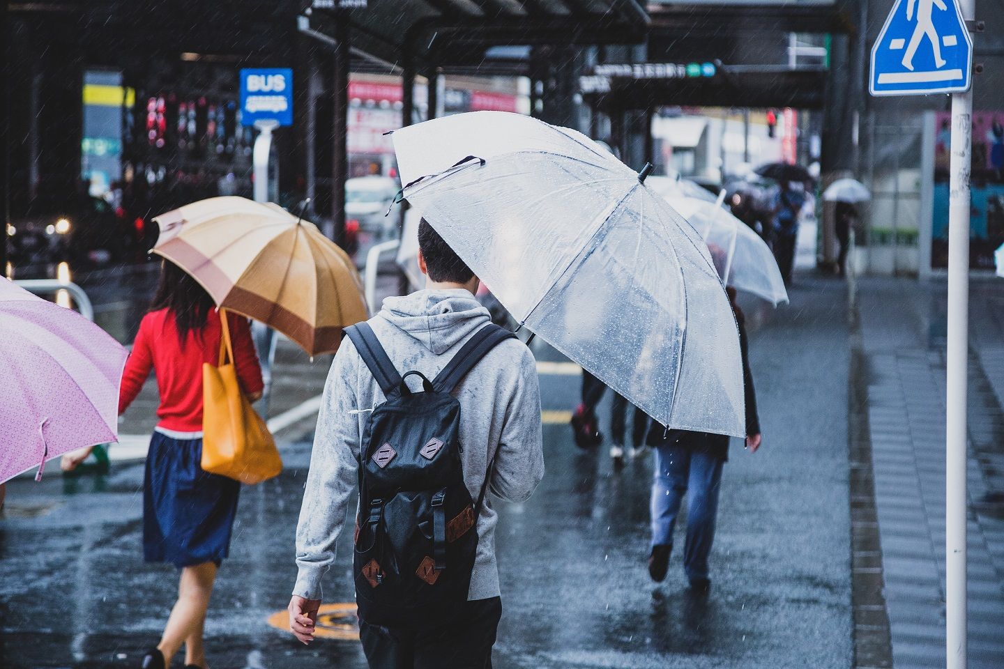 雨の日