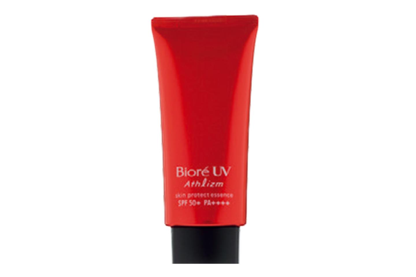 塗りムラを防ぐ最新UV。花王 ビオレUV アスリズム スキンプロテクトエッセンス SPF50+・PA++++ 70g ¥1,500(編集部調べ)