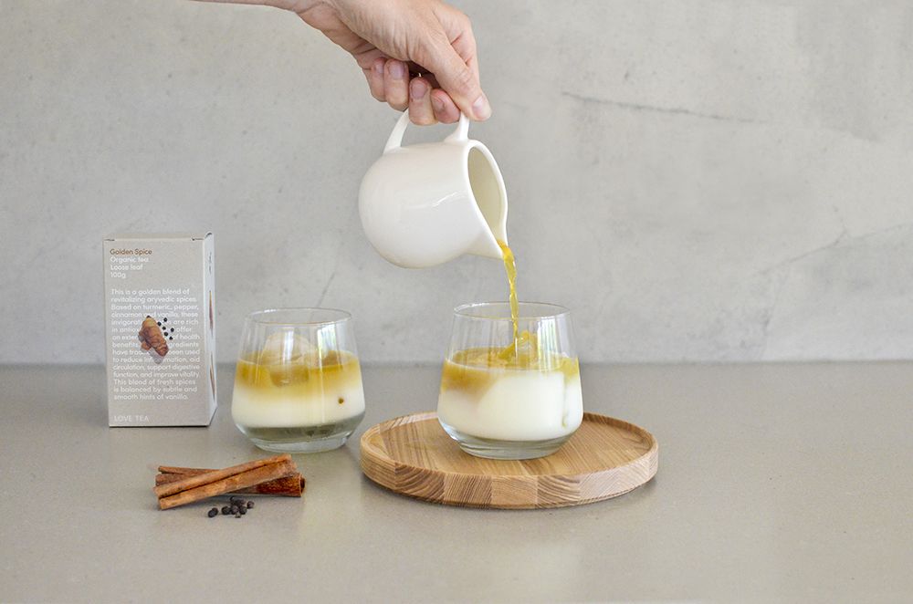 GOLDEN MILK ON ICE 〔出典元:LOVE TEA official web〕