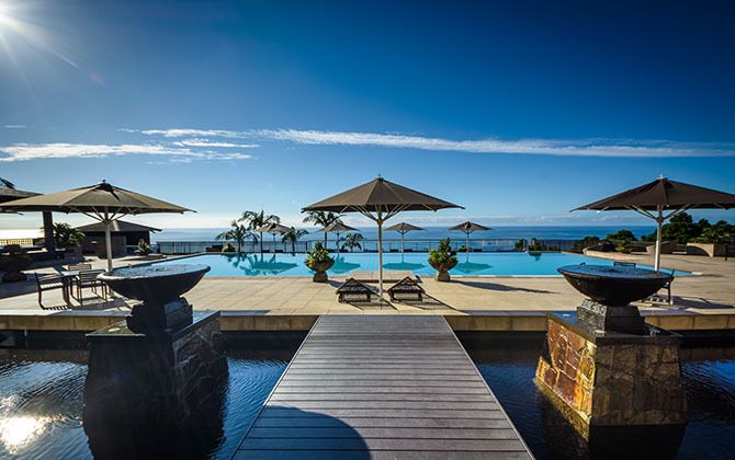 オーベルジュ「sankara hotel&spa 屋久島」のプール