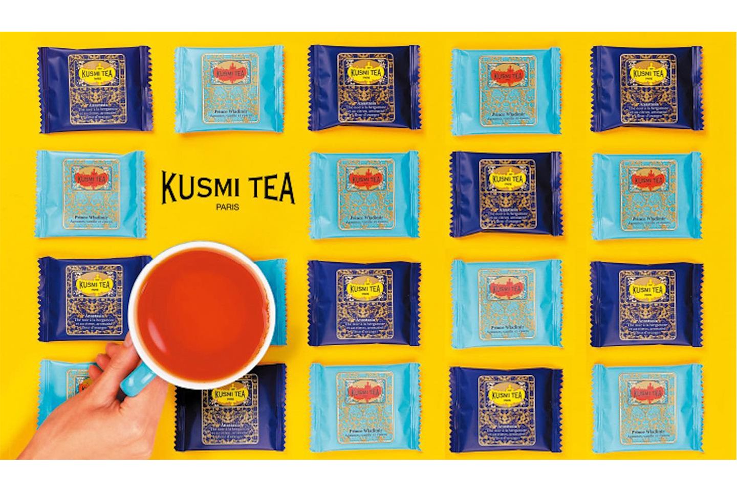 プレミアムティーメゾン「KUSMI TEA(クスミティー)」