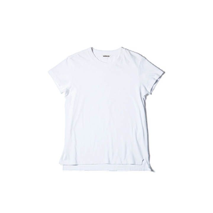 【9】オーラリーの白Tシャツ