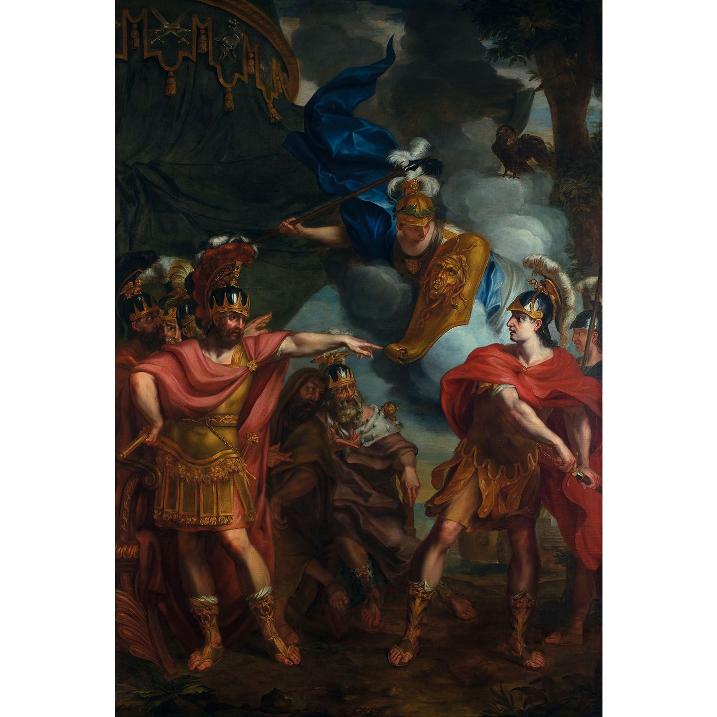 『A dispute between Achilles and Agamemnon(アキレスとアガメムノンの口論)』