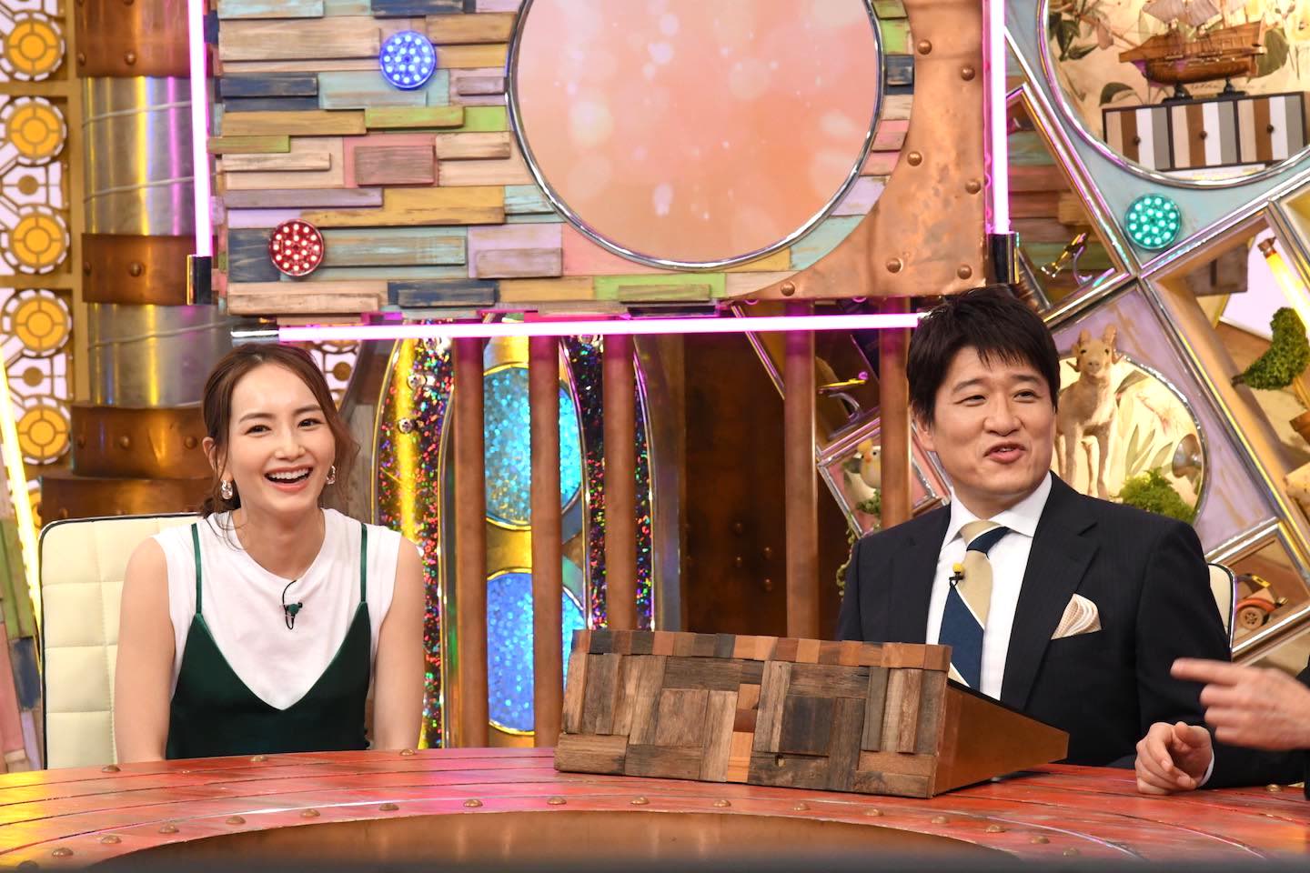 辻元舞さんと林修さん ©ABCテレビ