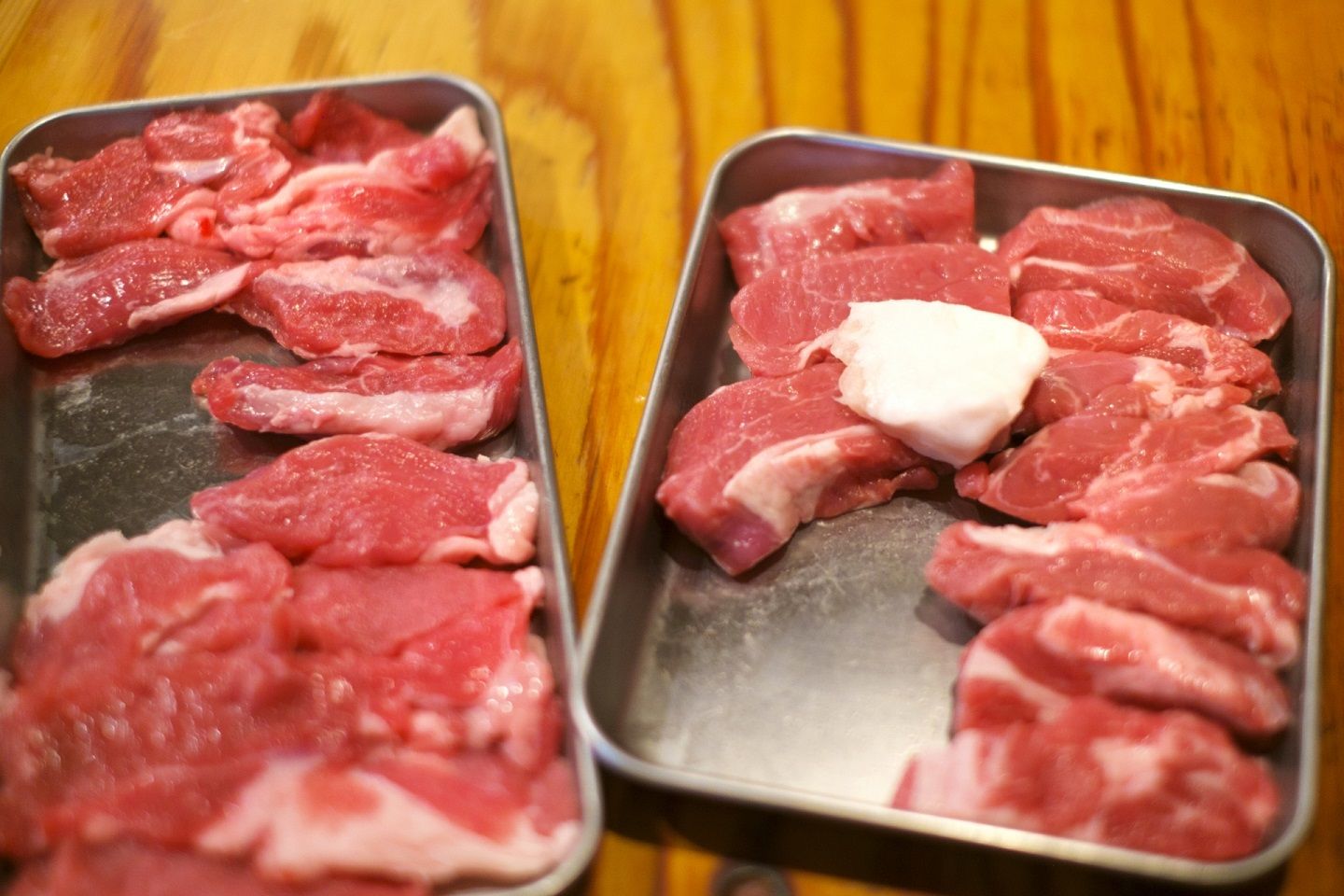 肉の追加は野菜も食べ切ってから