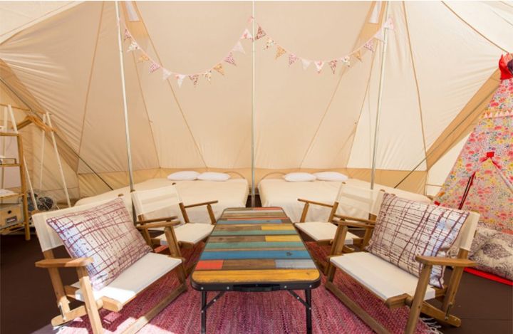 キッズテント付きの「CAMPING JUNIOR SUITE(キャンピング・ジュニア・スイート)」