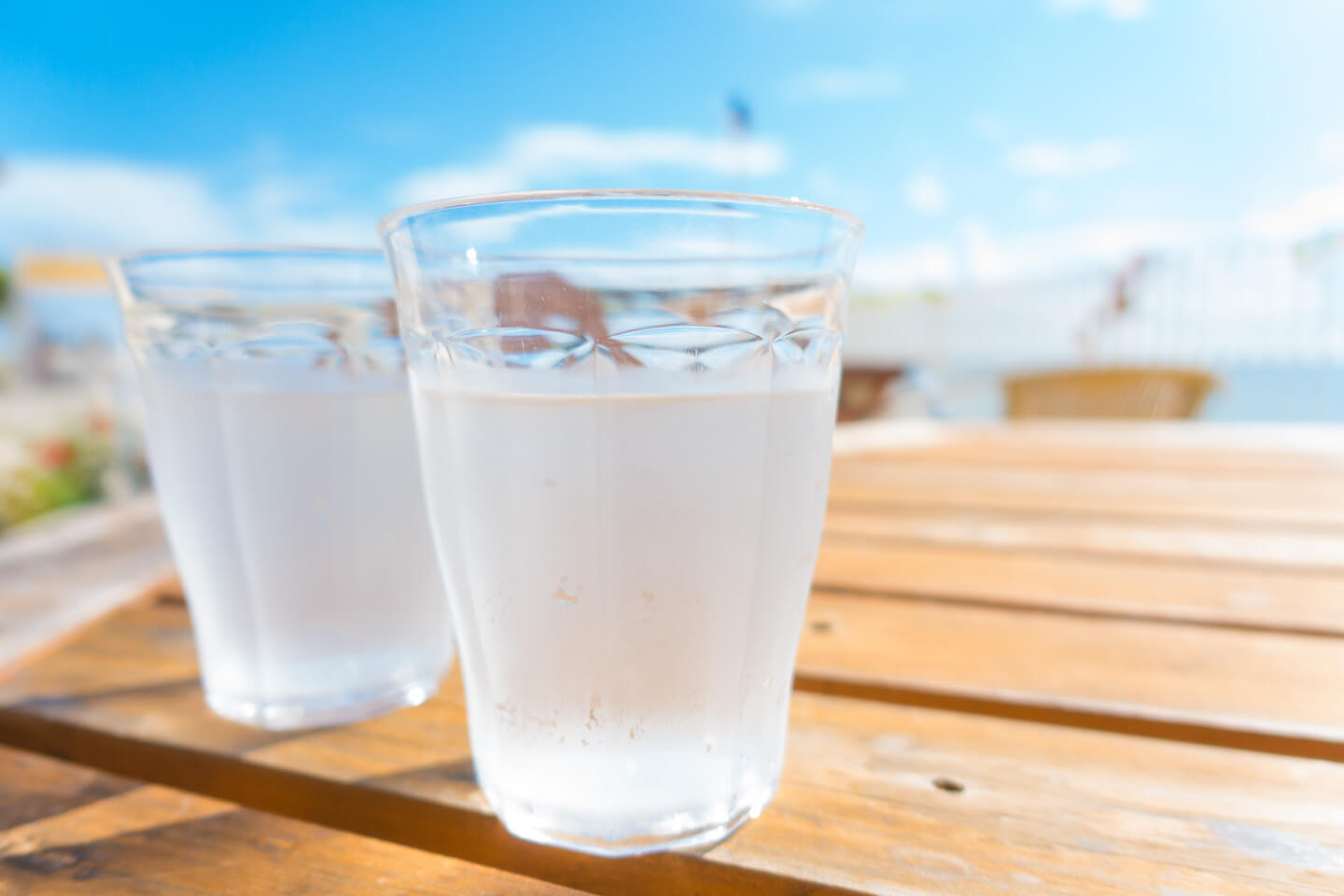 水分補給を忘れずに。