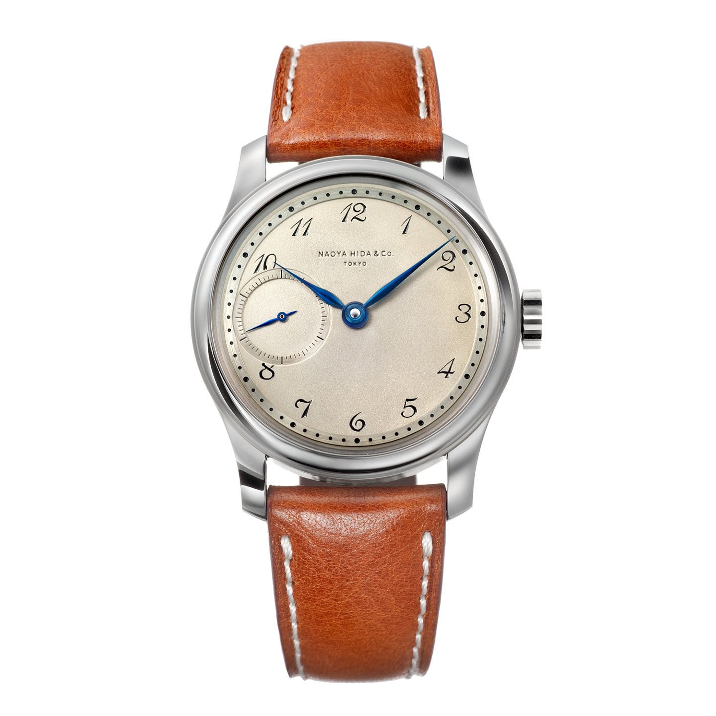 「NH TYPE 1B」●手巻き ●ステンレススティールケース×カーフレザーストラップ ●ケース径/37mm ¥1,800,000(NH WATCH)