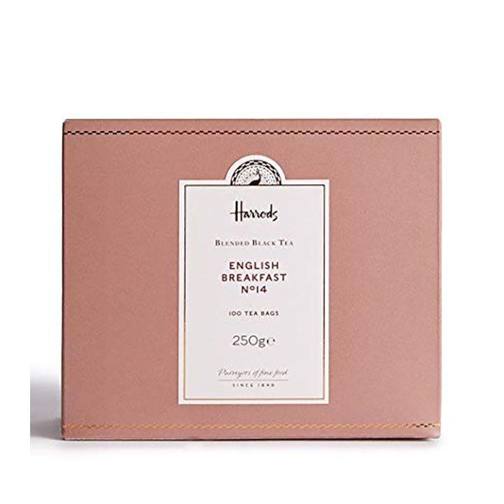 「ハロッズ(Harrods) NO.14 イングリッシュブレックファスト (イングリッシュブレックファースト) ティーバッグ 100個入り(No.14 English Breakfast Tea (100 Tea Bags))」値段 ¥3,418