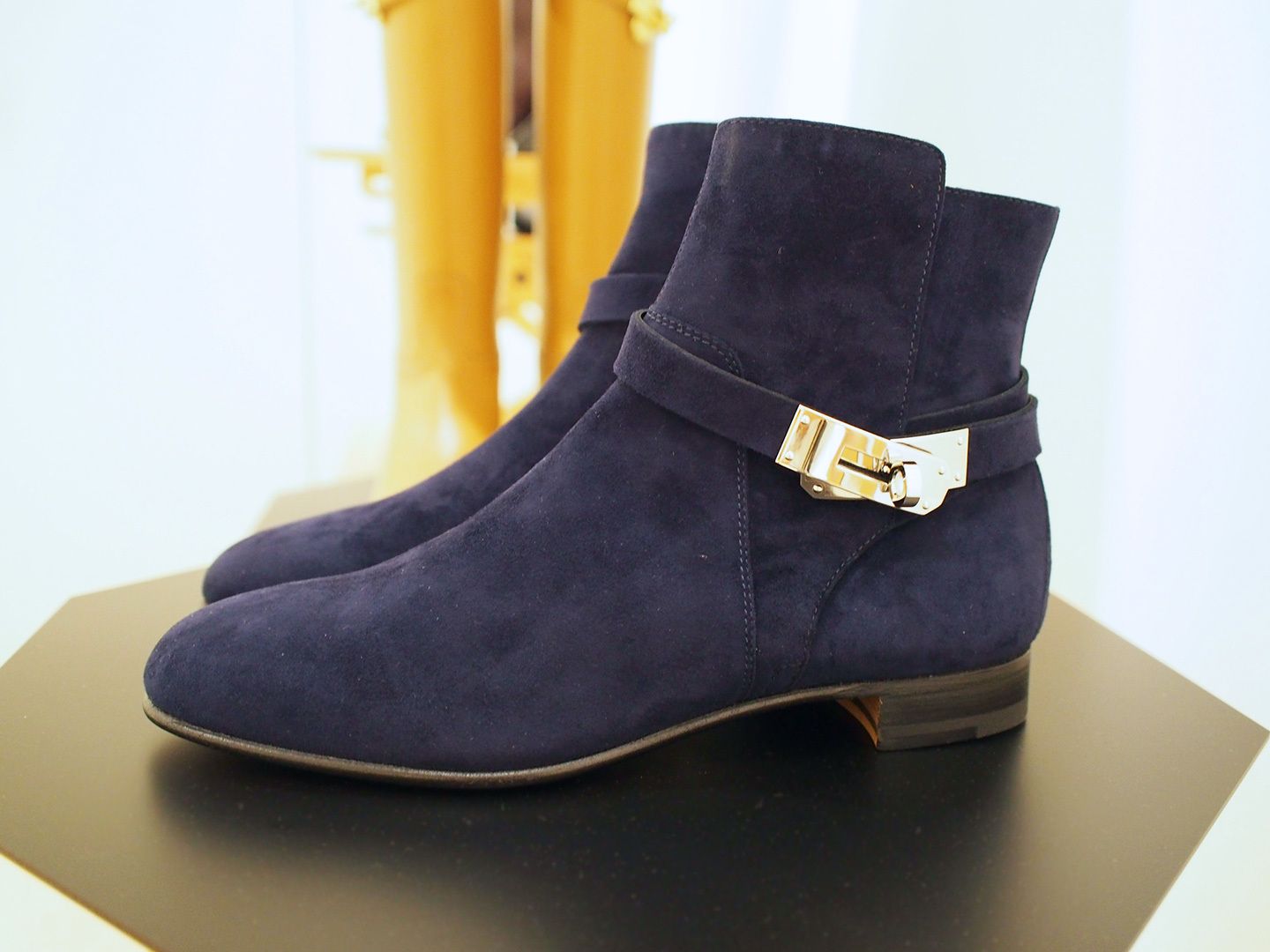 ショートブーツ<スエード>¥186,000