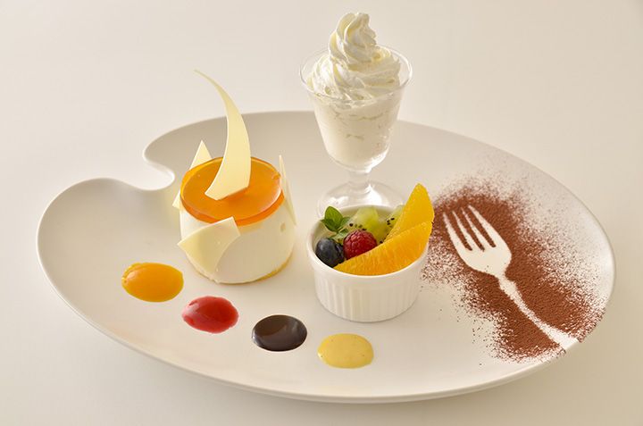 「パレット」 ¥1,000(コーヒー 又は 紅茶付 ¥1,334)