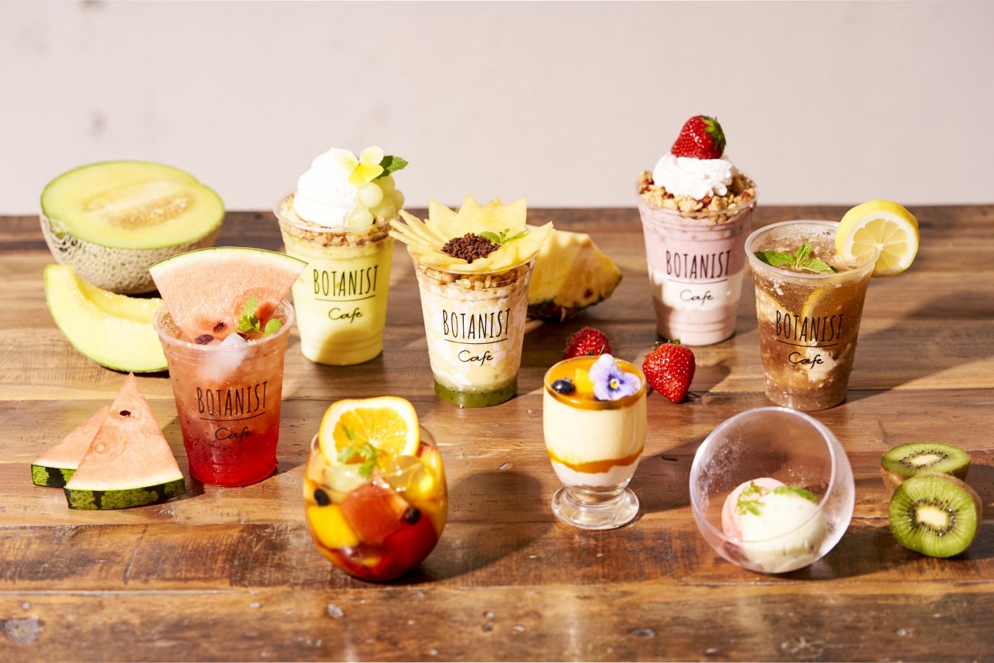 「BOTANIST cafe」の夏限定メニュー一覧