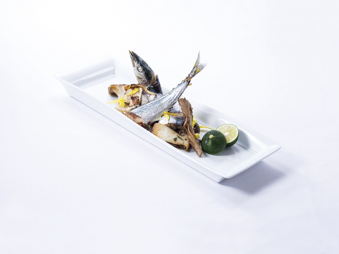 秋刀魚の柔か煮と色々茸のマリネ¥1,400