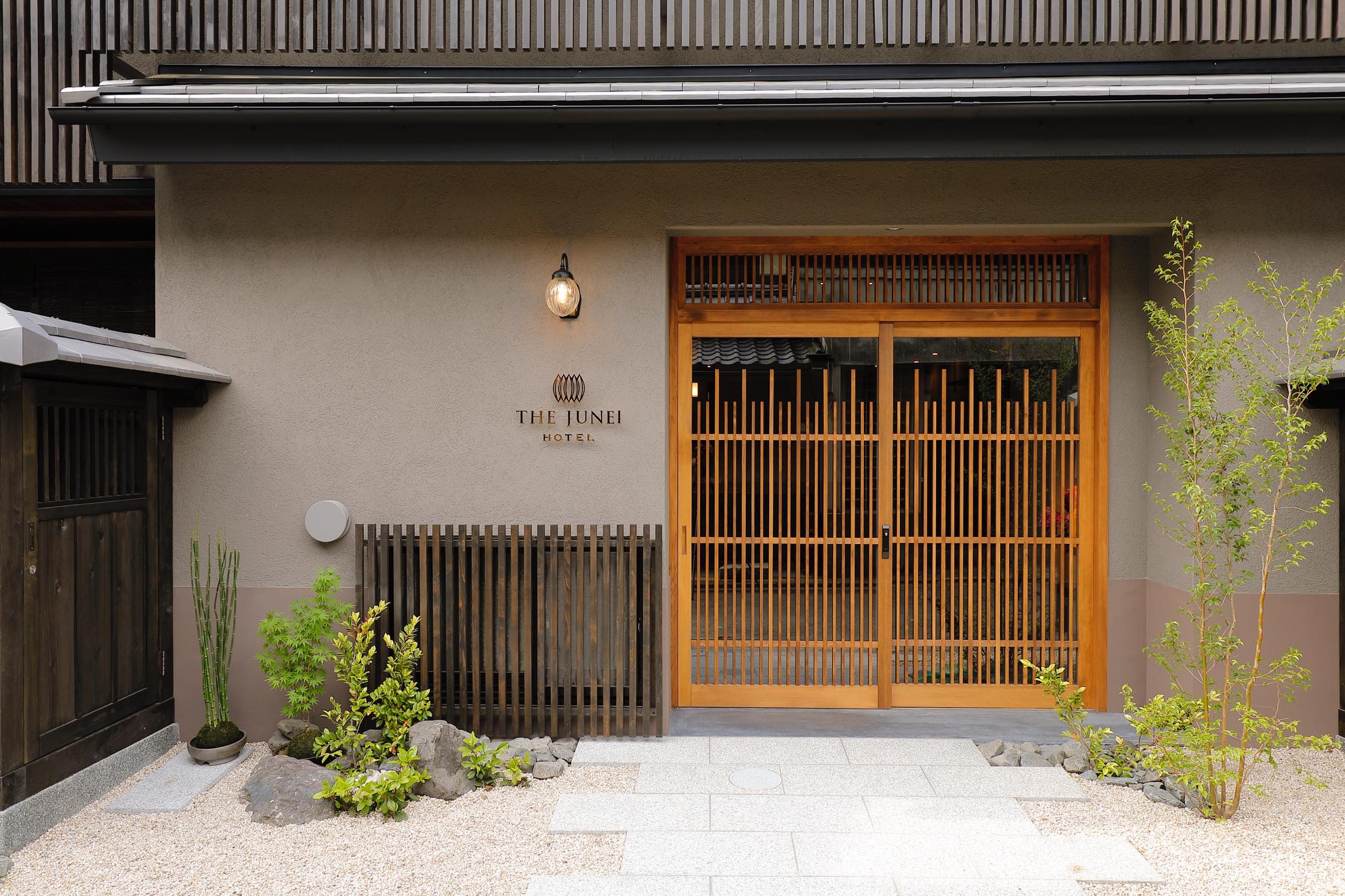 京町家をイメージした外観