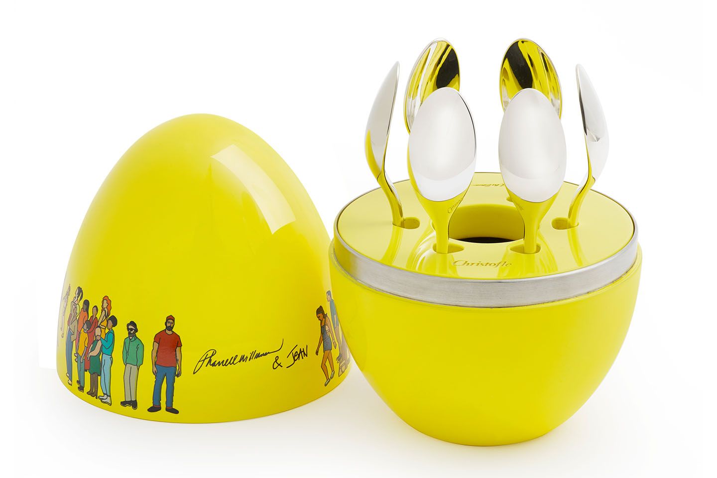 Pharrell Williams x Jean Imbert カトラリーセット「MOOD Coffee」¥89,000(税抜)※世界限定1,000個、シリアルナンバー付き