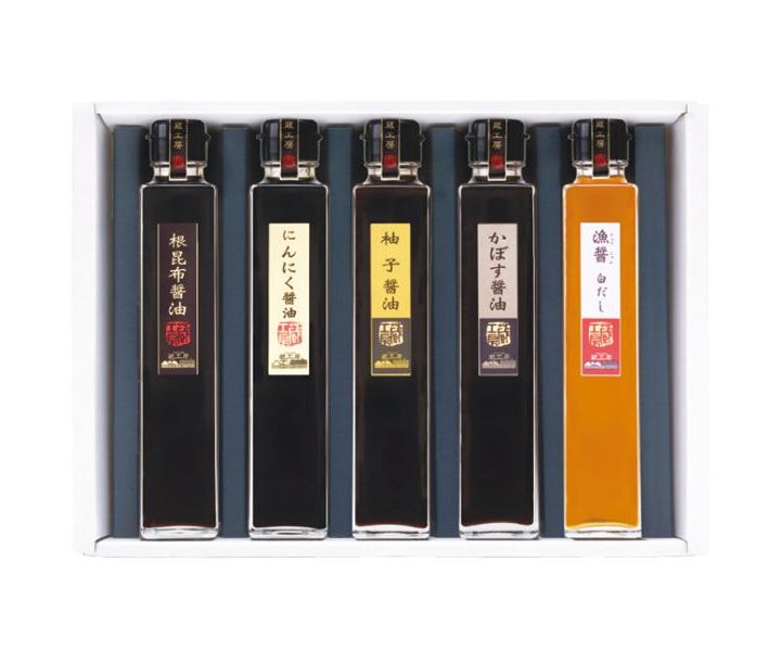 「蔵工房蔵からの贈り物(香味醤油詰合せ)」(二反田醤油店)価格:¥14,728